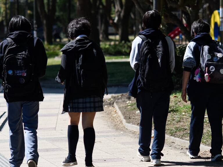 1 de Abril del 2022 / CONCEPCIÓNEstudiantes en el marco de la violencia ocurrida este último tiempo centro de Concepción, Región del Biobío.
FOTO: OSCAR GUERRA / AGENCIAUNO
