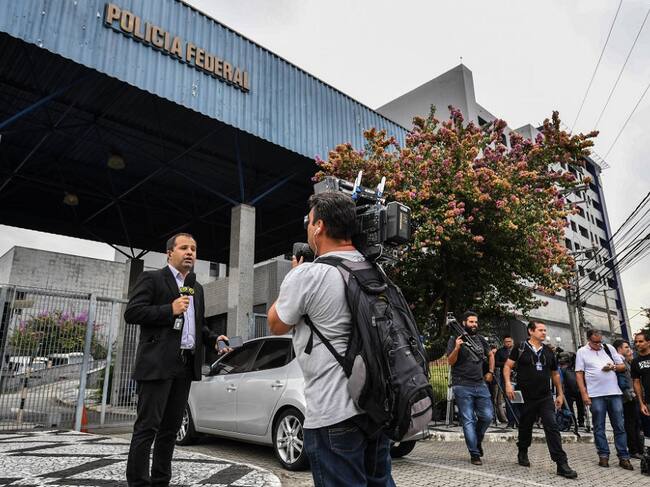 Sede de la Policía Federal en Sao Paulo