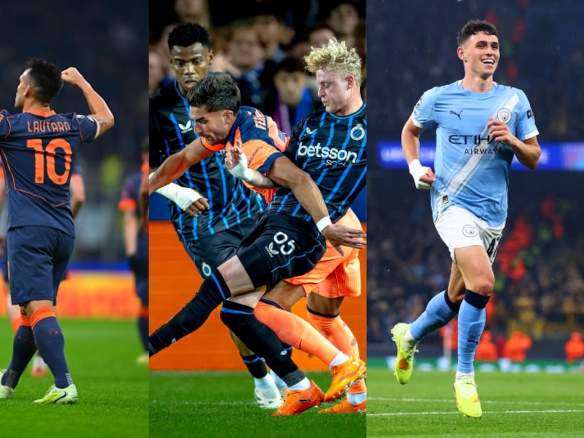 Tropieza el Barcelona, golea el Manchester City y el Inter de Milán trepa a la cima: así se jugó la Champions League este 5 de noviembre