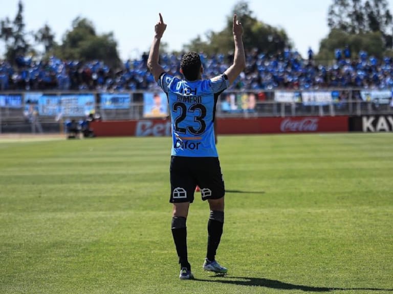 Maxi Romero, hoy ex delantero de O'Higgins