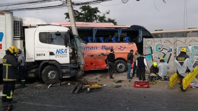 Accidente en Estación Central