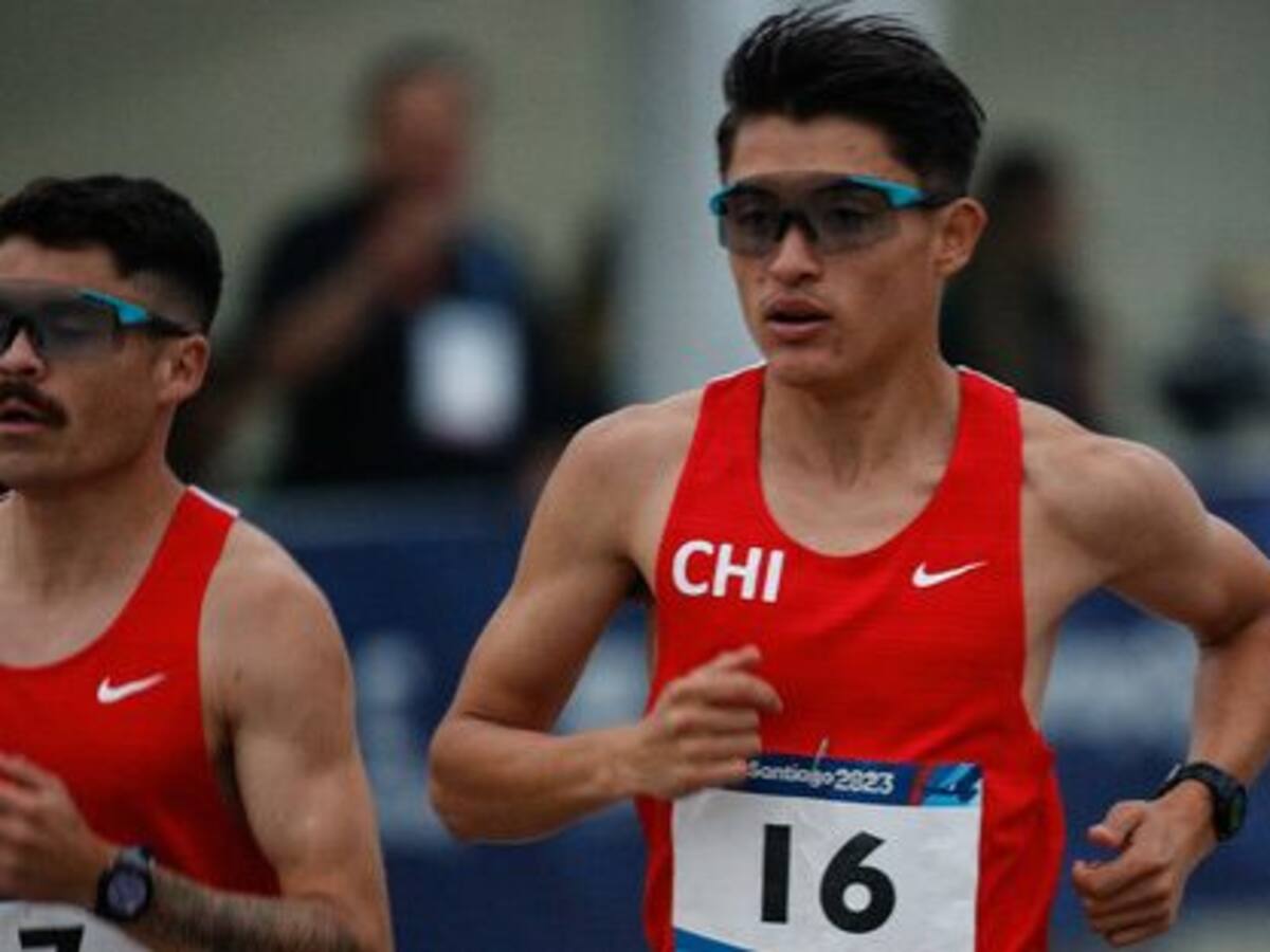 ¡La tercera para Chile! Hugo Catrileo obtuvo histórica medalla de plata en la Maratón de Santiago 2023