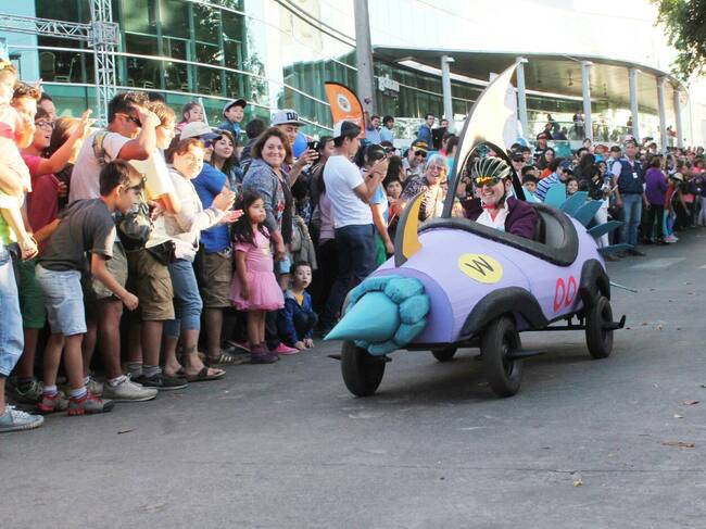 Carrera de 'Autos Locos'