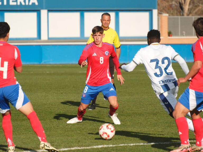 La Roja sub-20 tropezó ante el Leganés en su primer duelo de la gira por Europa