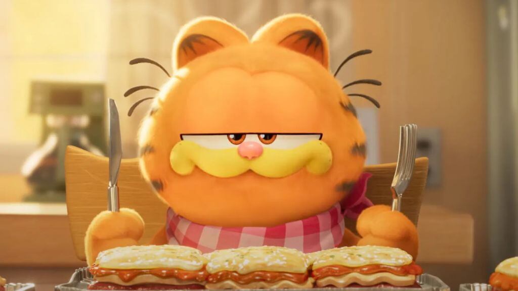 garfield - tráiler - película