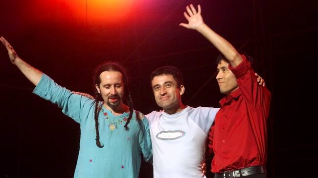 Los prisioneros en el Estadio Nacional