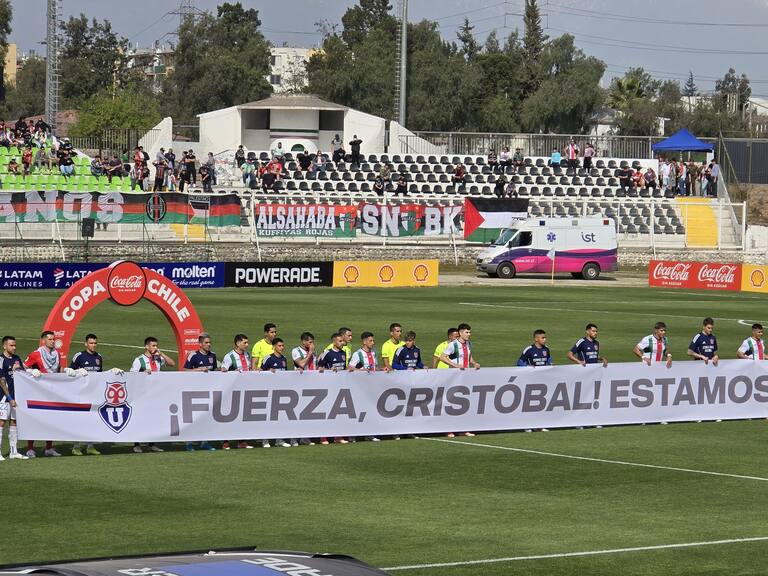 El emotivo homenaje de la U y Palestino a Cristóbal Campos