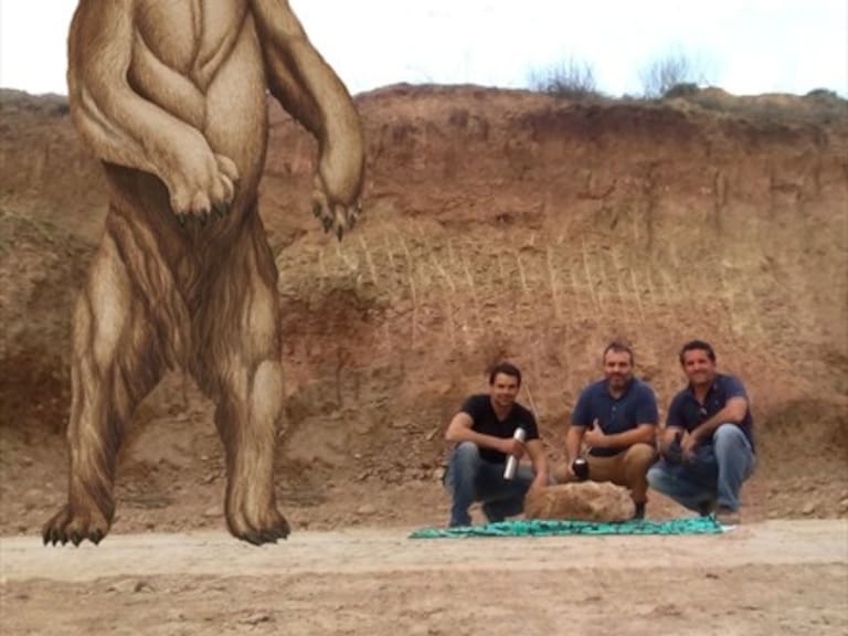 En Argentina descubren un oso gigante de más de 4 metros de alto que vivió hace 700.000 años
