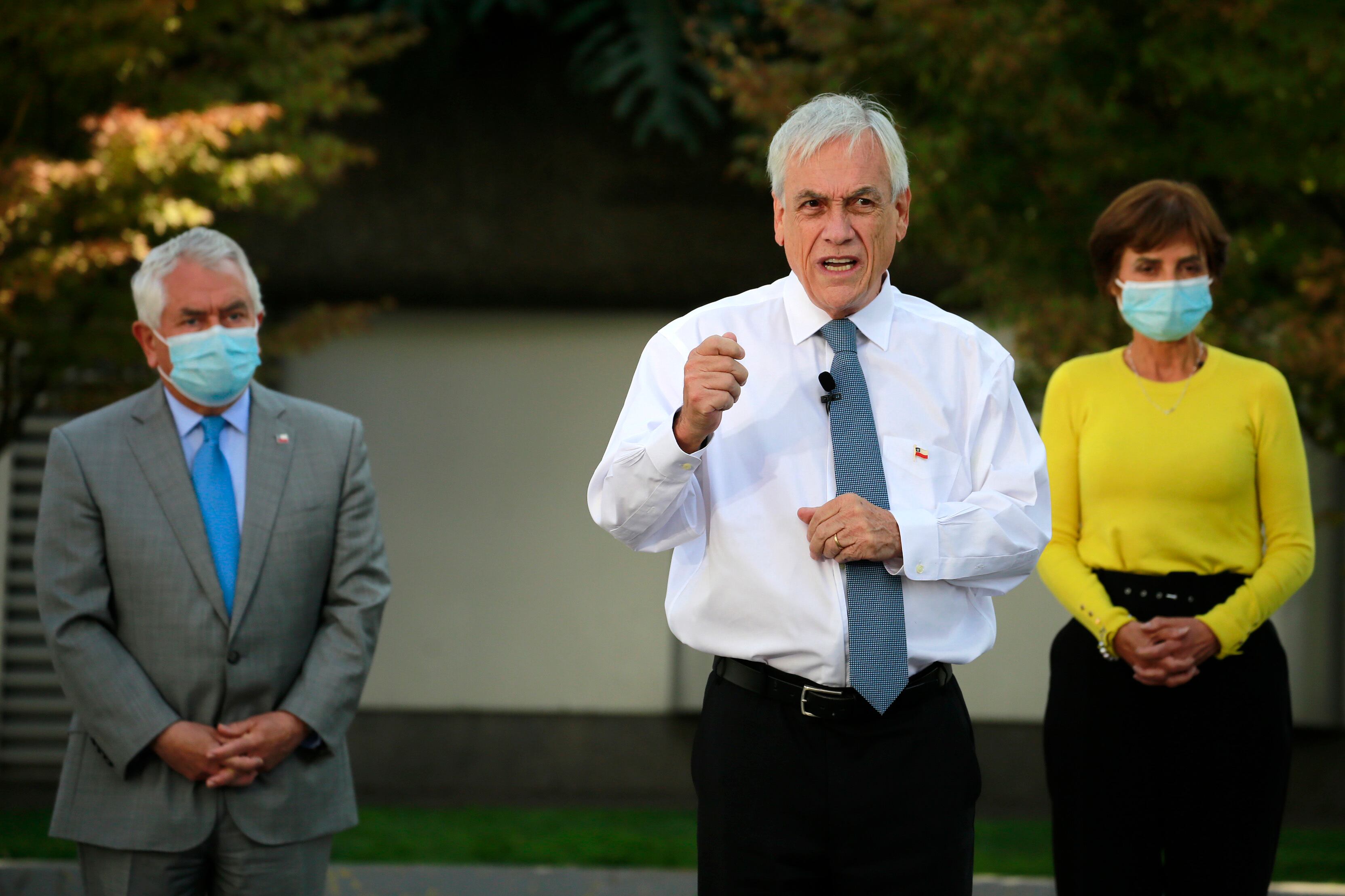 Presidente Sebastián Piñera anunció acuerdo con CanSino / Agencia Uno