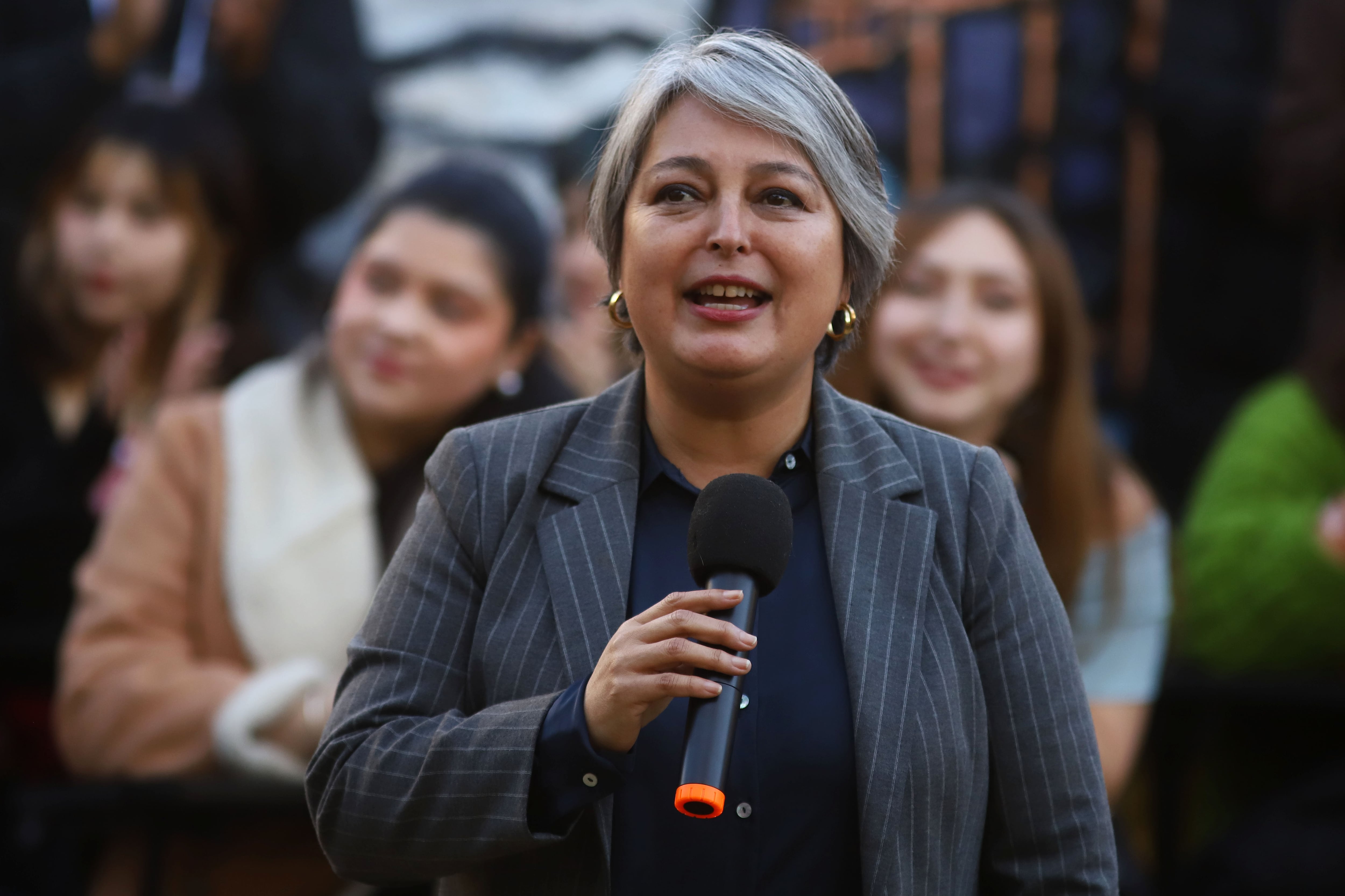 Agencia UNO | La candidata presidencial del oficialismo, Jeannette Jara.