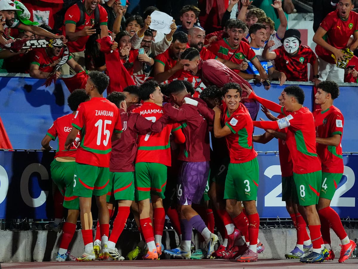 Argentina no puede con su “maldición” en el Nacional y Marruecos gana el primer Mundial Sub 20 de su historia