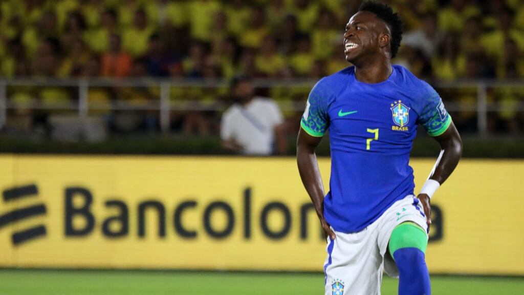 La grave lesión que complica a Vinicius Junior tras el duelo por eliminatorias ante Colombia