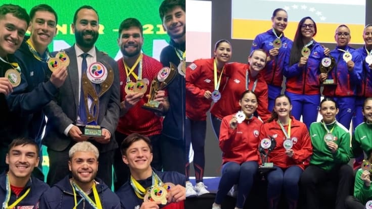 Chile consigue su doble clasificación al Mundial de karate por equipos