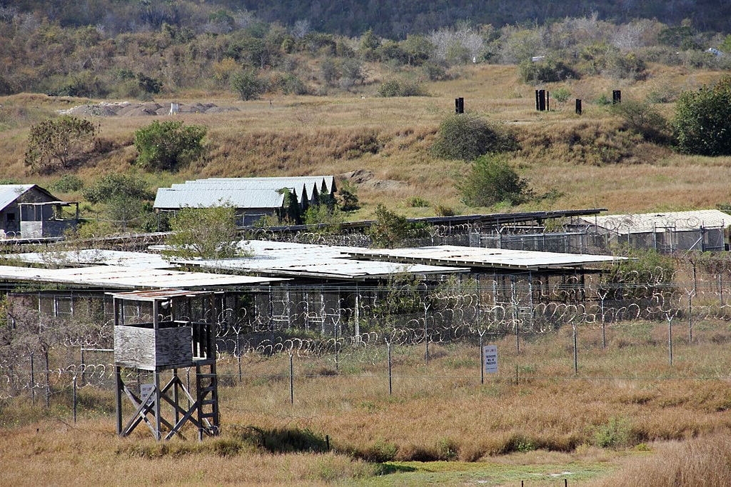 Una imagen del centro de detención en la bahía de Guantánamo
