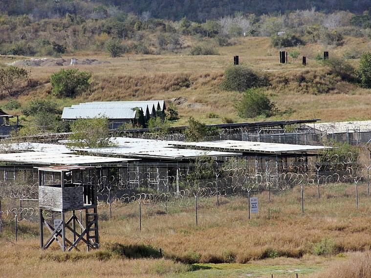 Una imagen del centro de detención en la bahía de Guantánamo