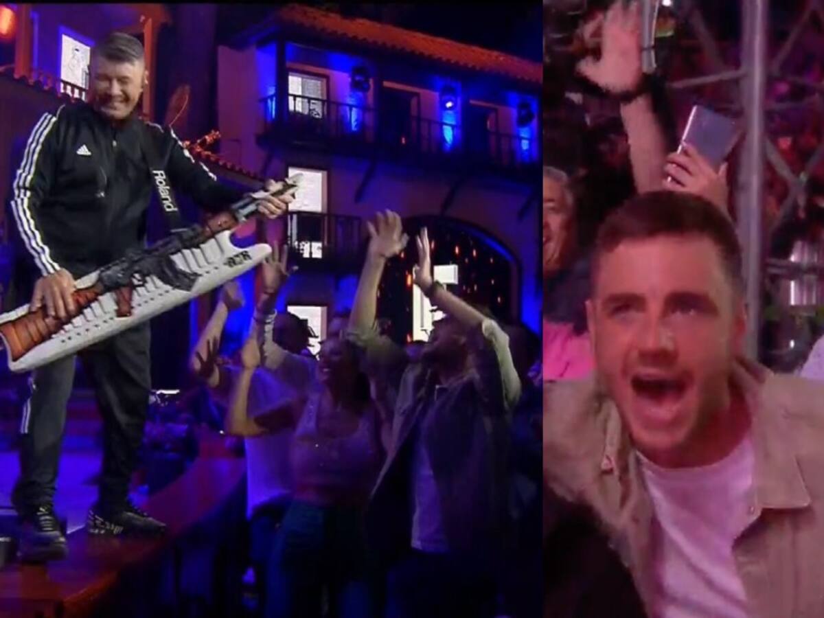 “El rey del bacile”: Gonzalo Fouillioux se desató al ritmo de Damas Gratis en el Festival de Olmué