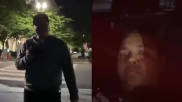 “Está viendo Cartoon Network”: streamer sorprende a policía dormido en plena vigilancia en la Casa Blanca