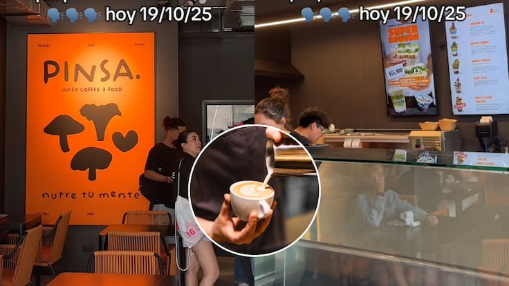 “Frescos de raja”: funan a cafetería en Santiago que no atiende en la mesa y agrega propina sin preguntar