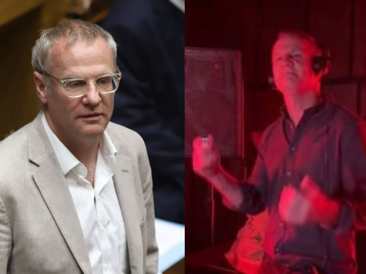 Senador Felipe Kast sorprende mostrando su faceta musical como DJ en disco de Providencia