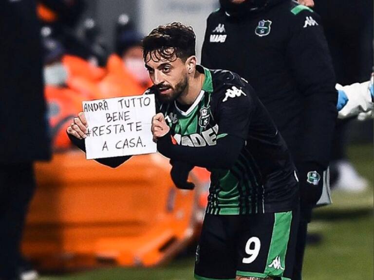 El potente mensaje que mandó jugador tras la suspensión del fútbol en Italia por el coronavirus