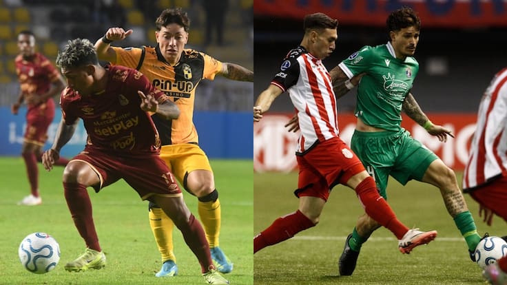 Coquimbo Unido vence a Tolima por la Copa Libertadores y Audax Italiano iguala con Barracas Central por Copa Sudamericana