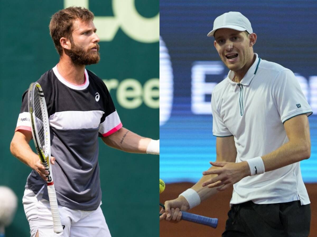 Ahora se enfrentarán en el Chile Open: el día que Corentin Moutet apuntó contra Jarry por su sanción de dopaje