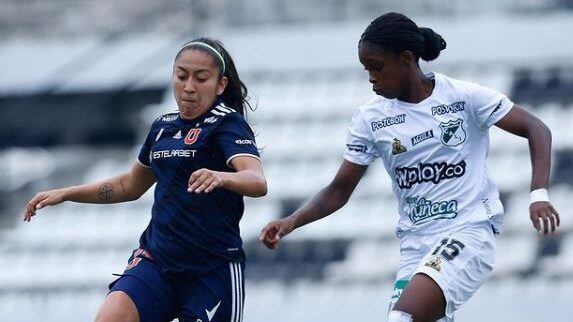 Universidad de Chile fue goleada por Deportivo Cali y quedó fuera de la Copa Libertadores Femenina