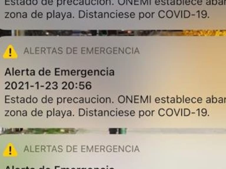 Onemi explicó origen de alerta a celulares: «Nuestros técnicos están revisando falla del sistema SAE»