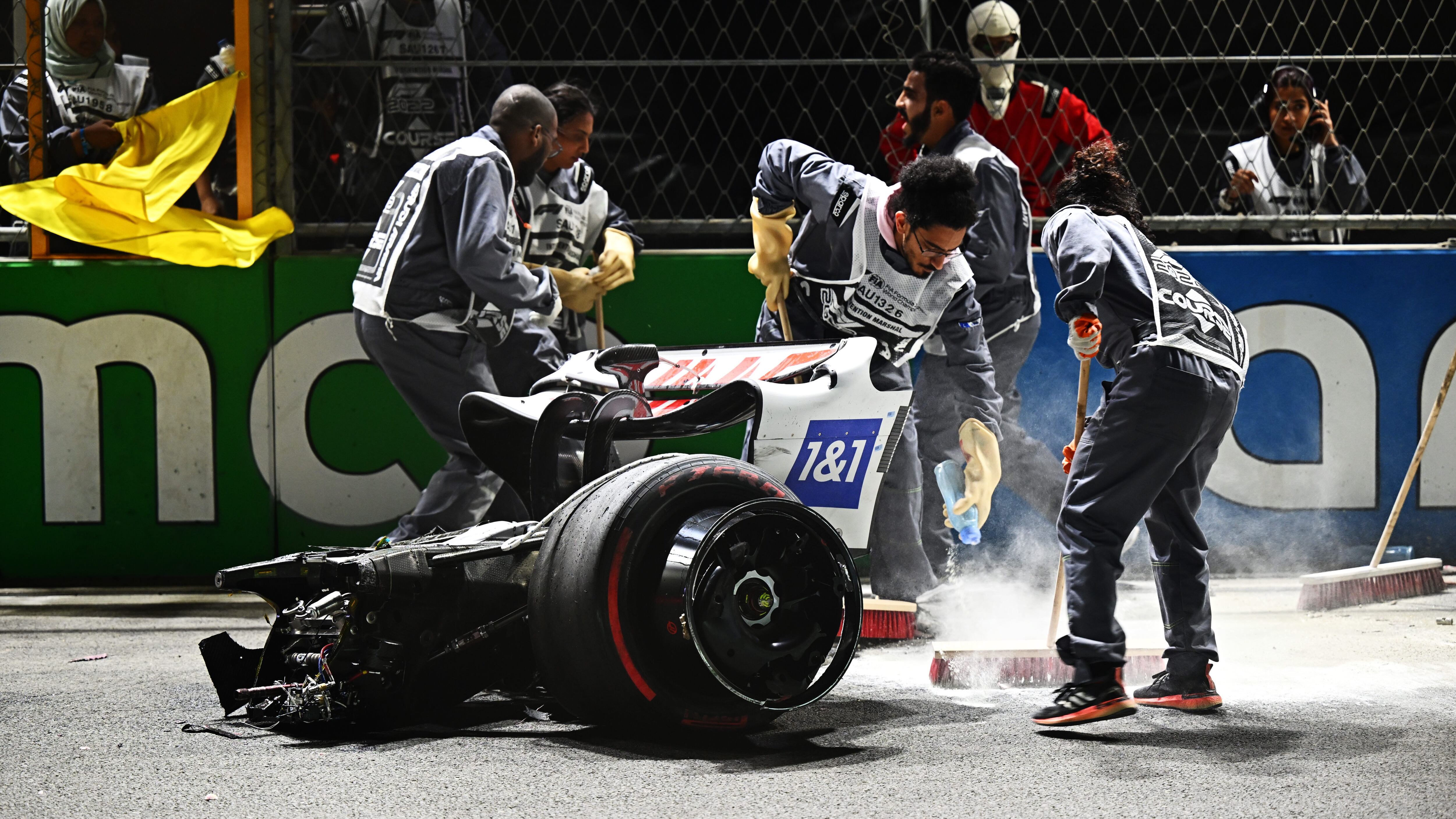 Mick Schumacher protagonizó un fuerte accidente en la Fórmula 1
