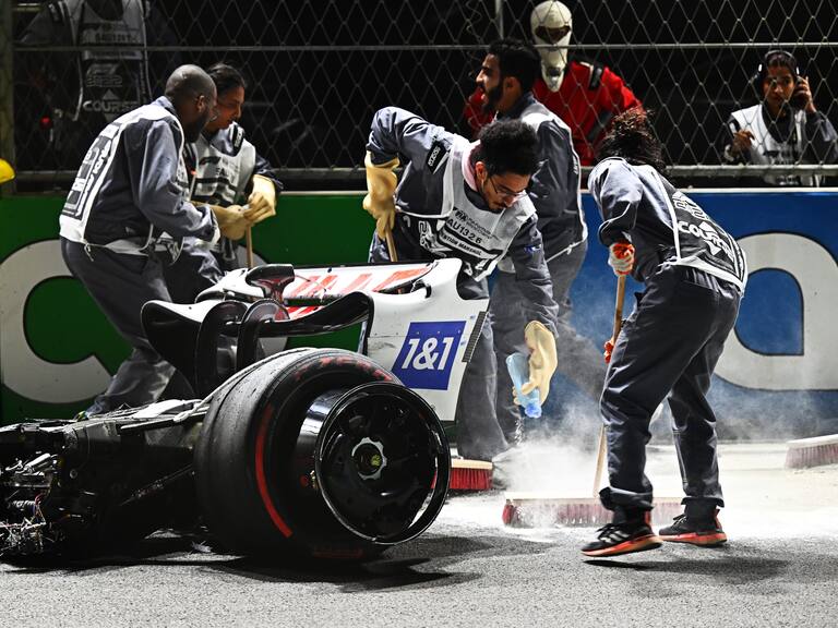 Mick Schumacher protagonizó un fuerte accidente en la Fórmula 1