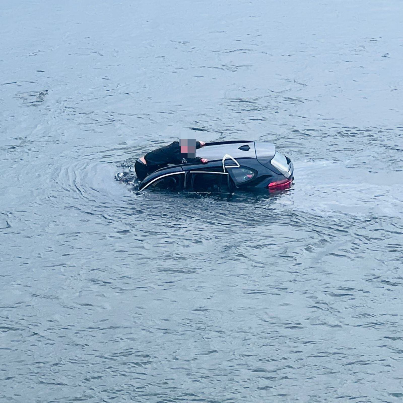 Accidente en puente Llacolén