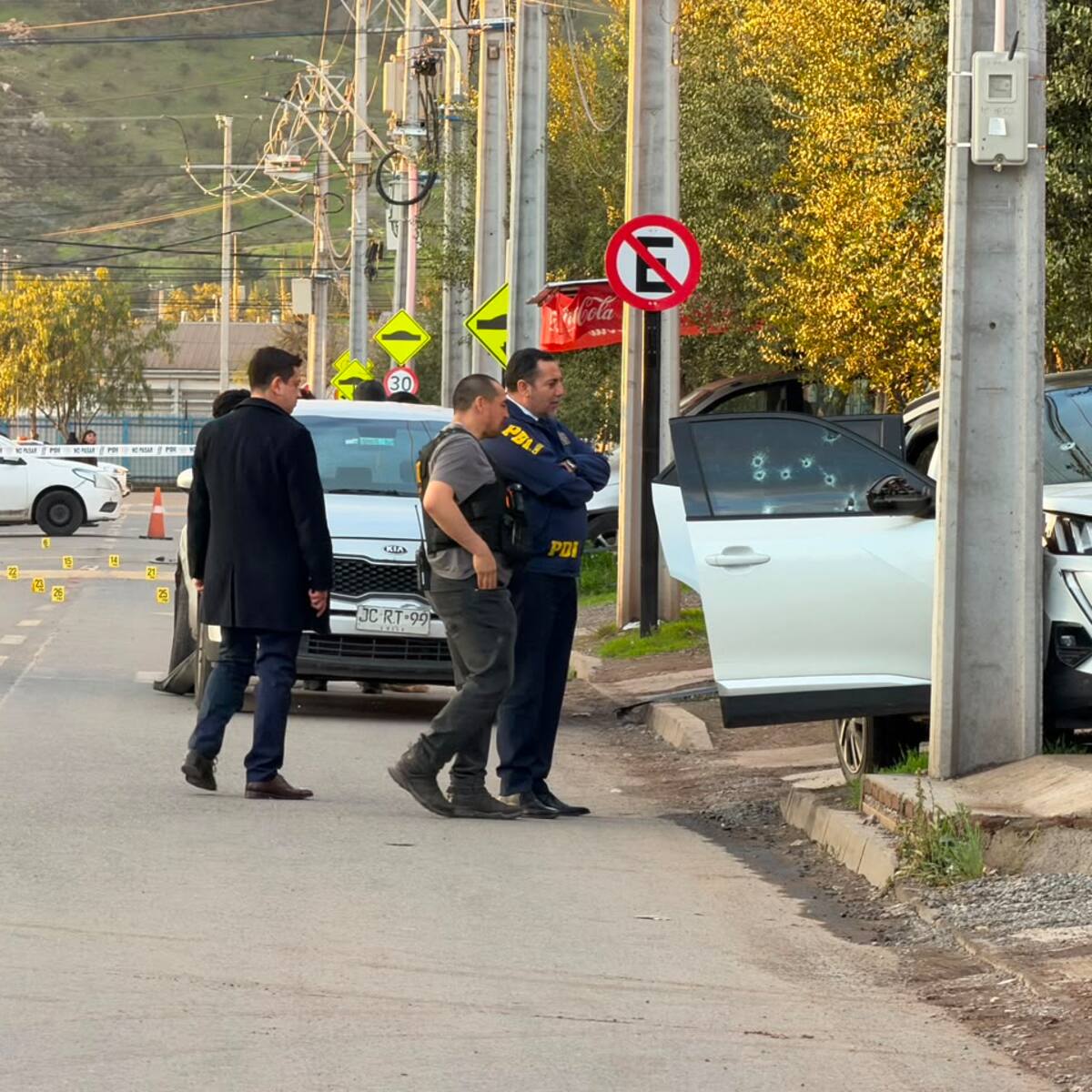 PDI abate a sujeto con orden de detención por homicidio tras intentar atropellar a detectives en Colina