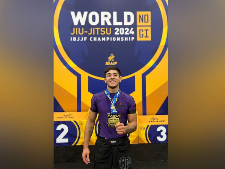 Bastián Subiabre, campeón mundial de Jiu Jitsu Brasileño