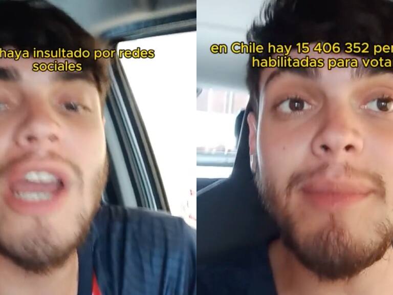 «Están enamorados de mí»: joven se descarga contra el Servel tras salir vocal de mesa por octava vez