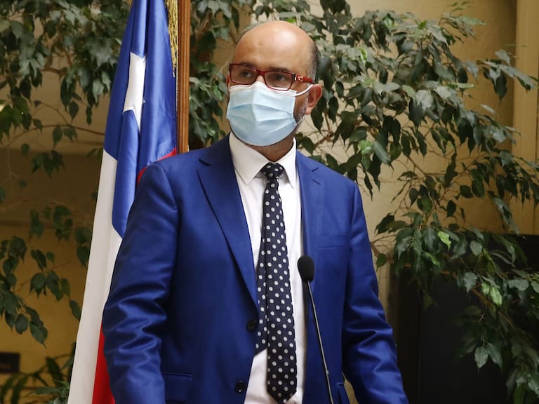 16 DE MARZO DE 2021/VALPARAISOEl diputado Marcos Ilabaca ofrece un punto de prensa en la Camara de Diputados.
FOTO: LEONARDO RUBILAR CHANDIA/AGENCIAUNO