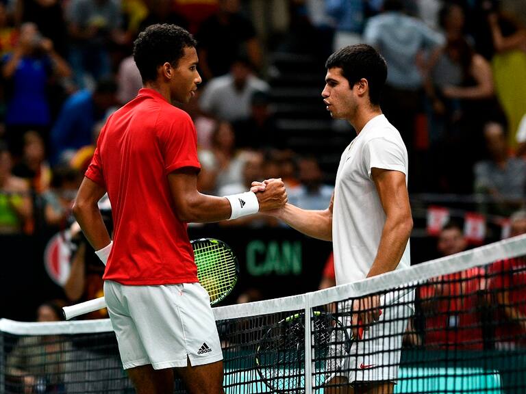 Félix Auger-Aliassime aplastó a Carlos Alcaraz en las semifinales del ATP 500 de Viena