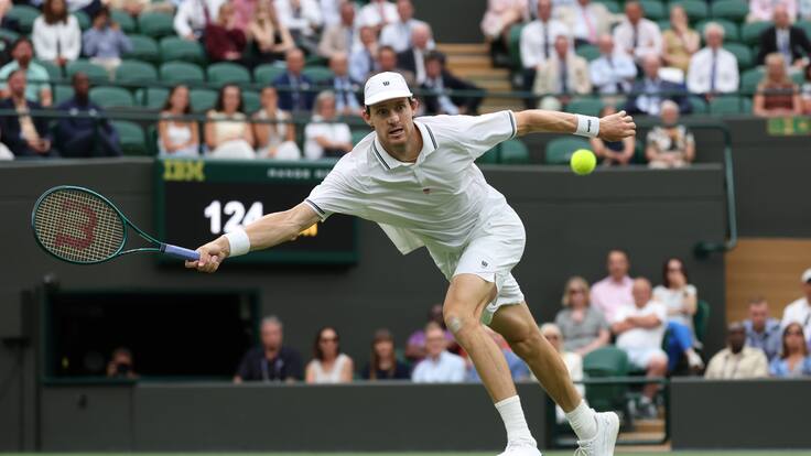 Con la frente en alto: Nicolás Jarry se despide de Wimbledon tras caer en dura batalla ante Cameron Norrie