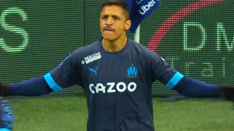 Alexis Sánchez anota un doblete para revertir el marcador ante Reims en la Ligue 1 de Francia