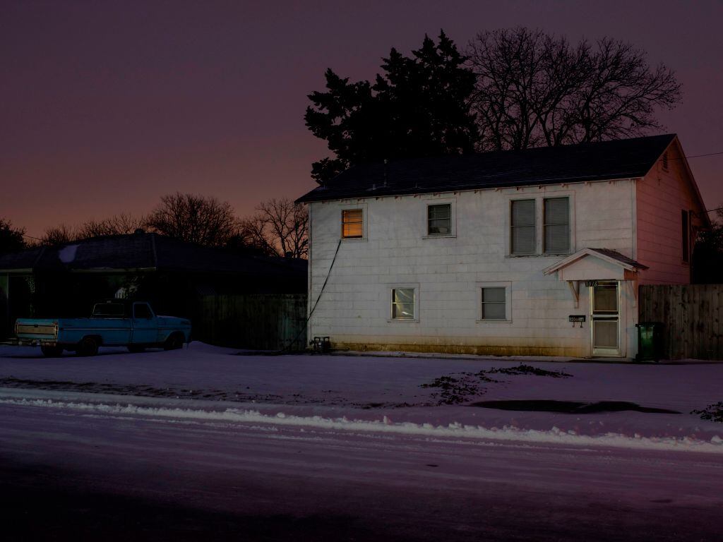 En Waco los hogares no disponen de energía eléctrica desde hace tres días por el temporal de invierno