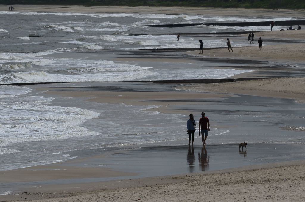 La playa uruguaya de Atlántida en el departamento de Canelones
