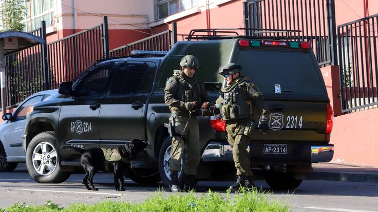 Hallazgo de munición de guerra moviliza al GOPE en Maipú