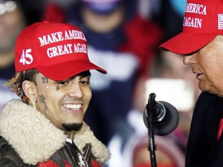 Lil Pump perdió 400 mil seguidores en Instagram luego de apoyar públicamente a Trump