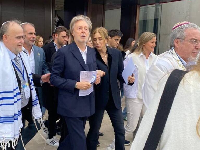 ¡Sorprendió a todos! Paul McCartney visitó una sinagoga en Lo Barnechea por este especial motivo