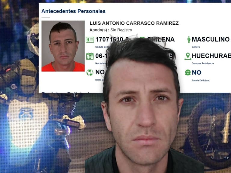 Disparó a Carabineros y huyó por un forado: quién es “El Chure”, el peligroso delincuente intensamente buscado en La Pincoya