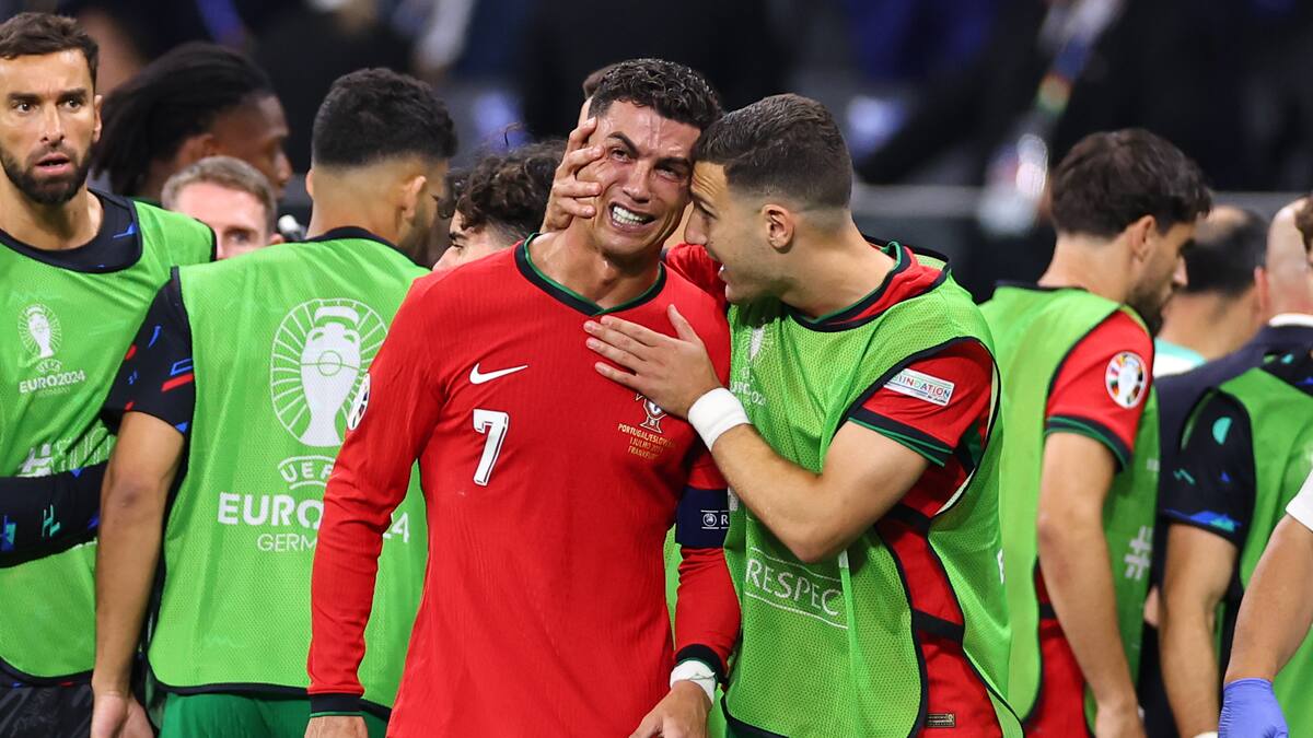 Desconsolado: Cristiano Ronaldo rompió en llanto tras fallar un penal por Portugal en la Eurocopa 2024
