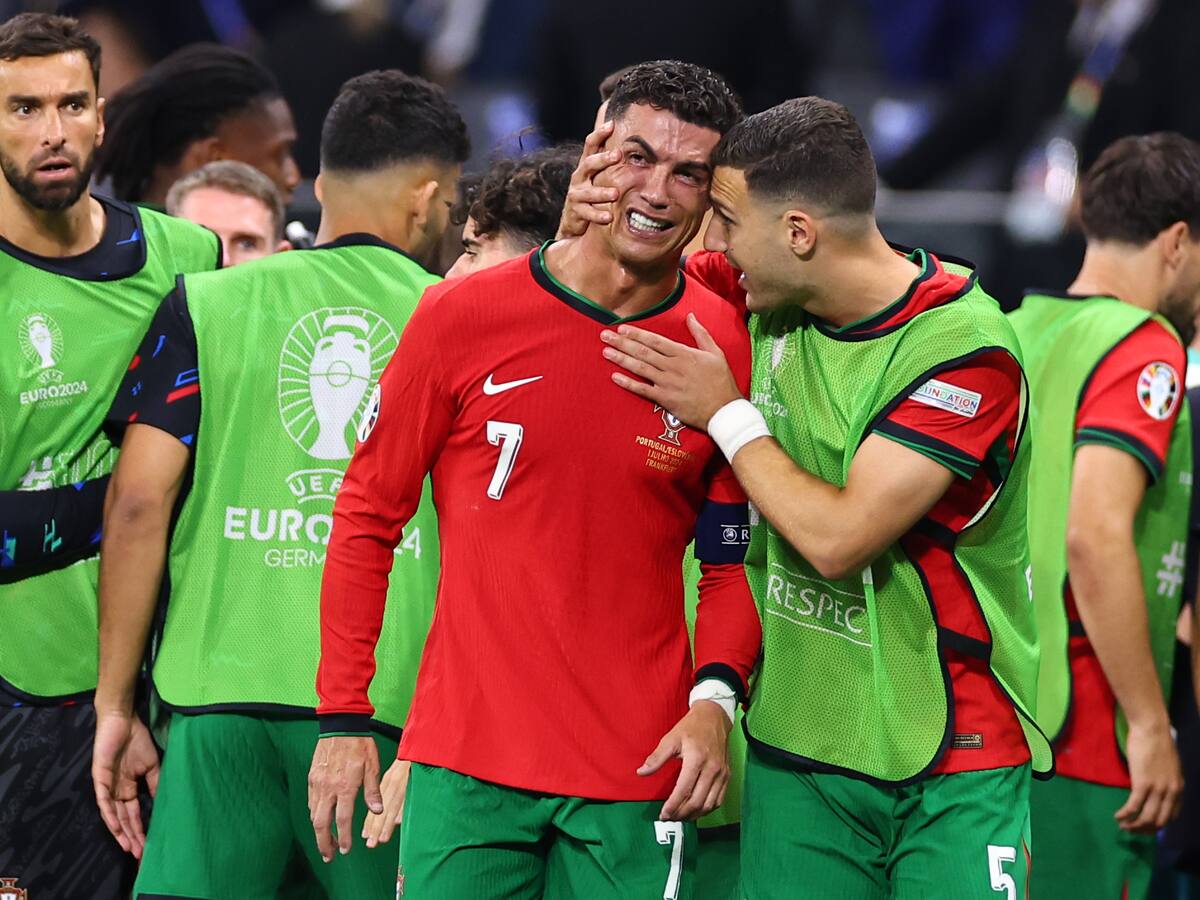 Desconsolado: Cristiano Ronaldo rompió en llanto tras fallar un penal por Portugal en la Eurocopa 2024