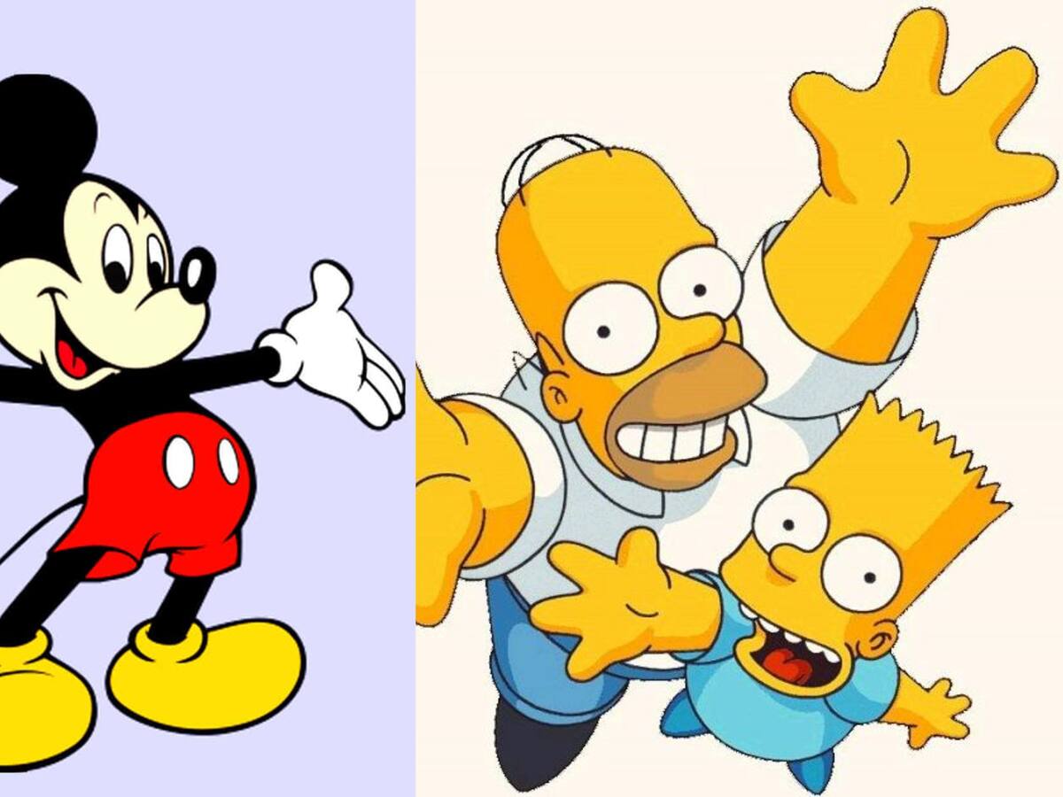 De “Los Simpson” a “Mickey Mouse”: ¿Por qué muchos dibujos animados solo tienen cuatro dedos?