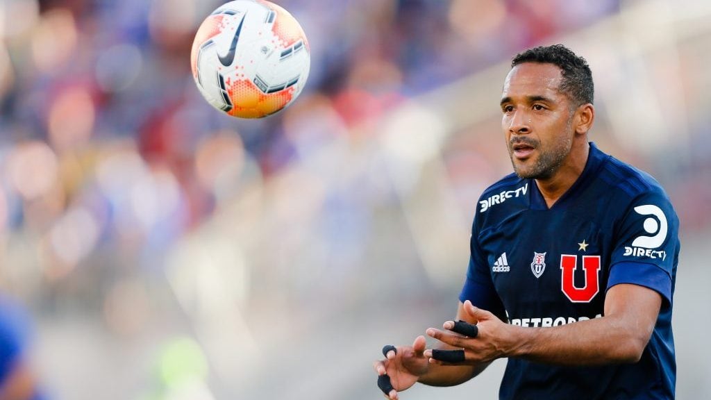 4 de Febrero del 2020/SANTIAGOJean Beausejour ,durante el partido valido por la Fase 2 Ida de la Conmebol Libertadores 2020, entre Universidad de Chile vs Internacional, disputado en el Estadio Nacional.
FOTO:JAVIER VERGARA/AGENCIAUNO