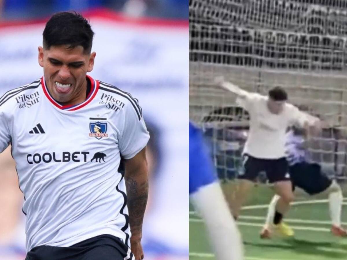 Viralizan video de Carlos Palacios disputando un partido de fútbol amateur