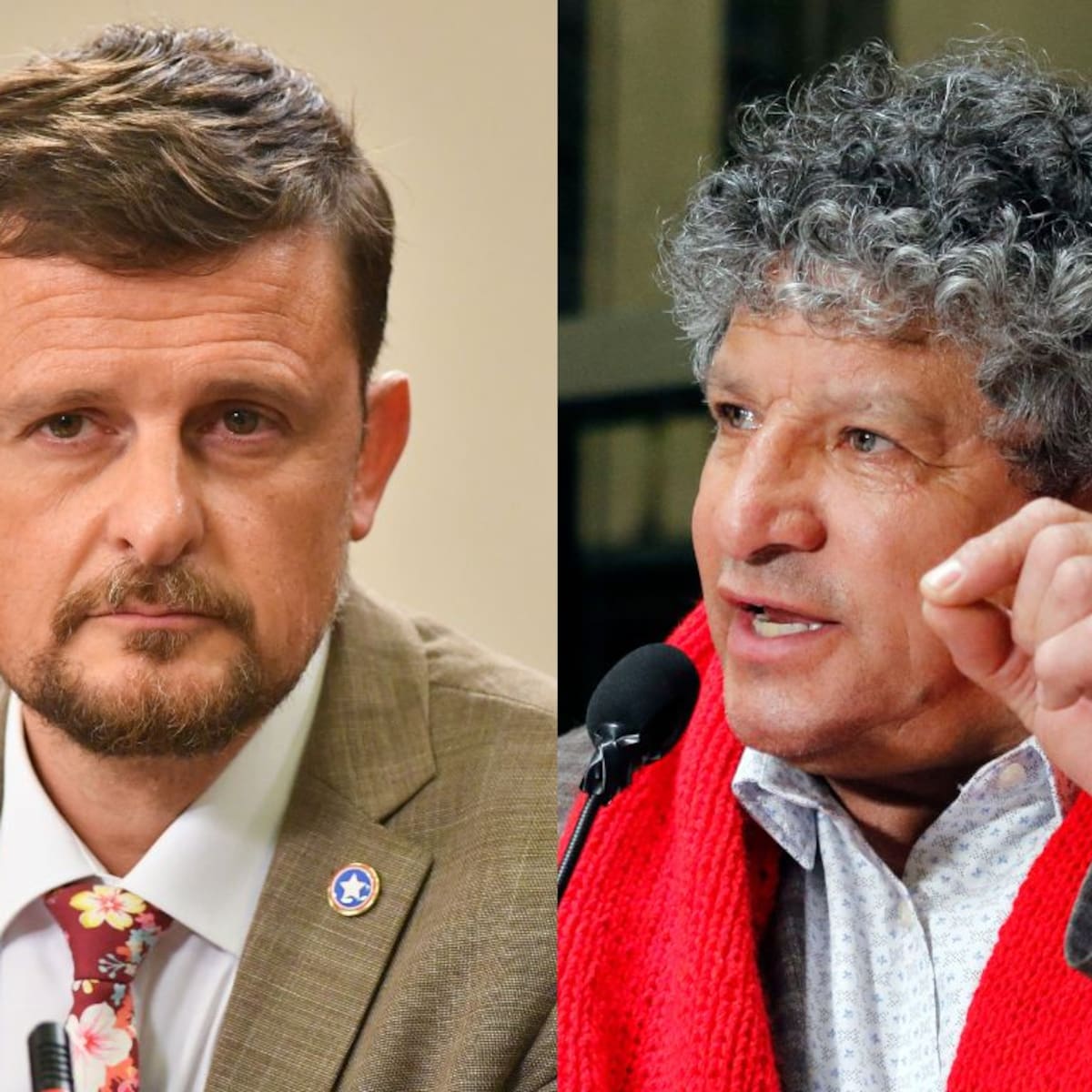 “Ahora estás cambiando el tono”: diputado Schubert encara a Alinco en pasillos del Congreso tras cuestionado viaje a Turquía